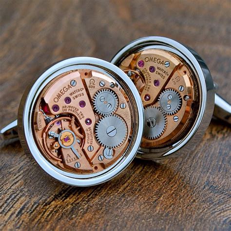 omega watch cufflinks